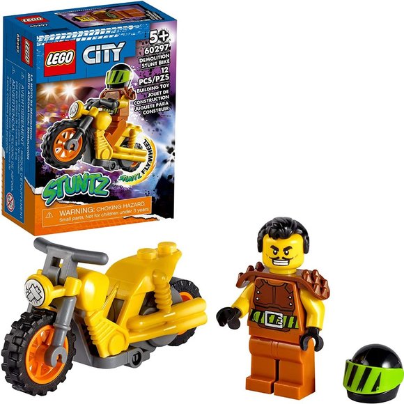 NEW LEGO Stunt Bike Motorcycle 60297 Flywheel $15 - Picture 2 of 6